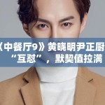 《中餐厅9》黄晓明尹正厨房“互怼”，默契值拉满