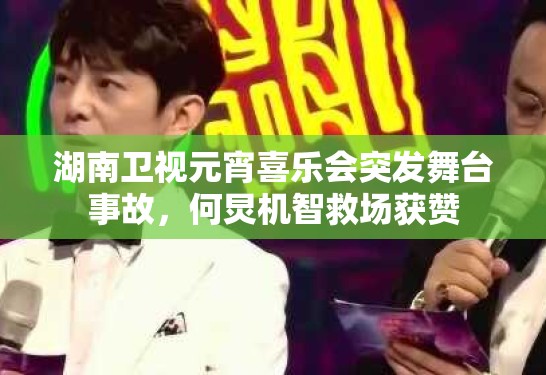 湖南卫视元宵喜乐会突发舞台事故，何炅机智救场获赞